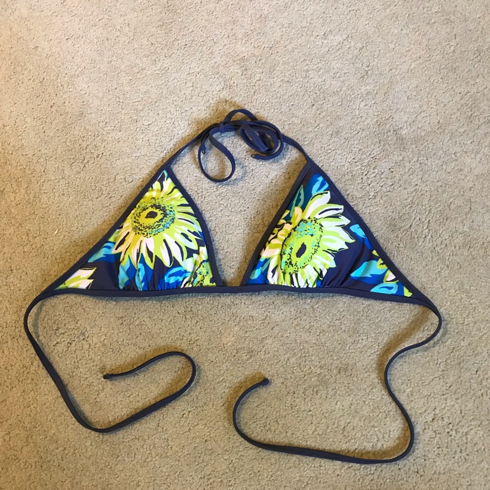 Aerie triangle bikini top